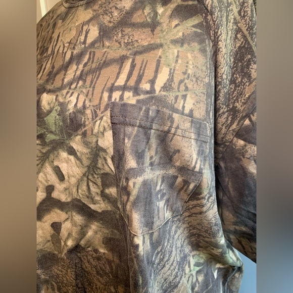 Vintage Mossy oak Break Up Camo Short Sleeve T Shirt Size XL - Picture 3 of 10